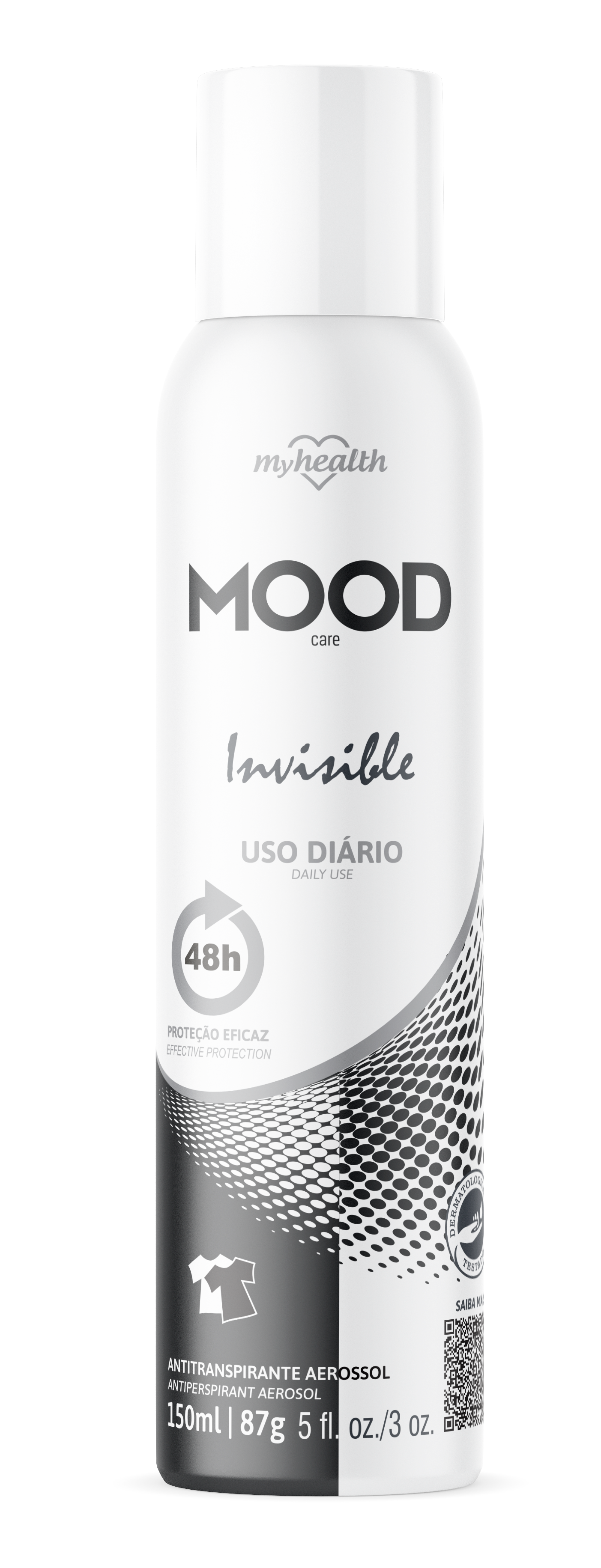 imagem de DESOD MOOD AEROSOL INVISIBLE 150ML