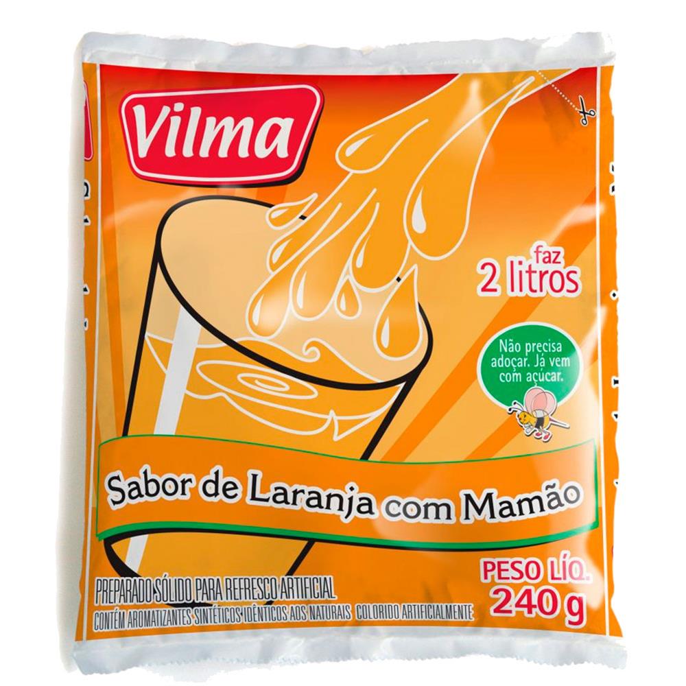 imagem de REFRESCO VILMA LARANJA 240G