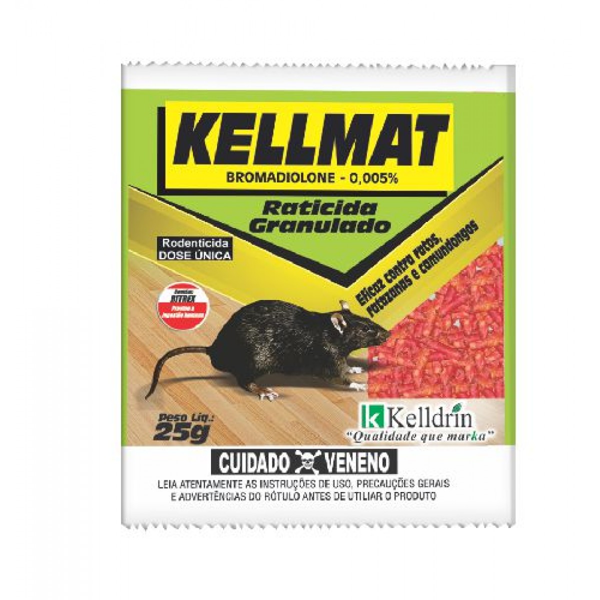 imagem de KELLMAT RATICIDA GRANU25G