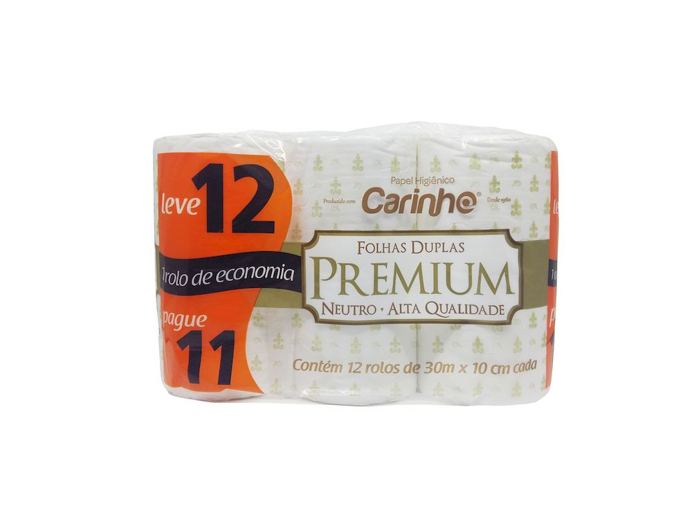 imagem de PAPEL HIG CARINHO PREMIUM 30M LV12 PG11 NE