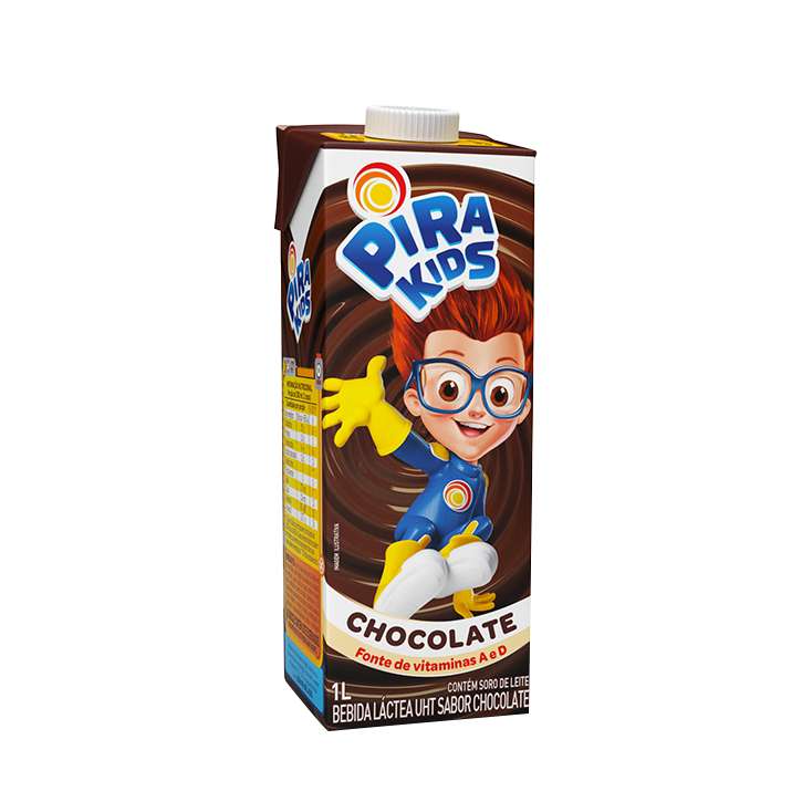 imagem de BEBIDA LACTEA PIRAKIDS Chocolate 1L