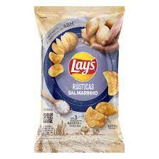 imagem de BATATA LAYS RUST SAL MAR 38G