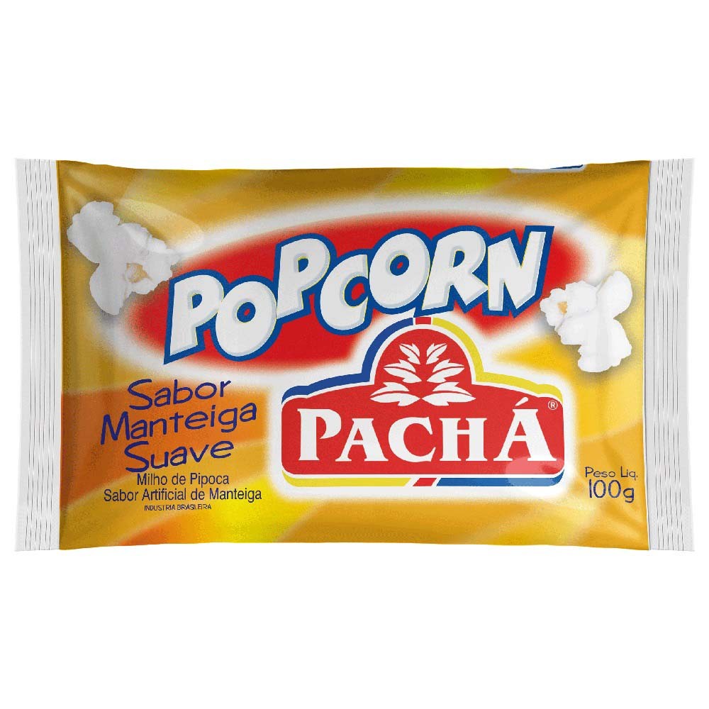 imagem de PIPOCA MICRO PACHA MANTEIGA 100G