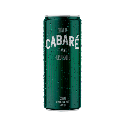 imagem de CERVEJA CABARE PURO MALTE LATA 350ML