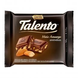 imagem de Chocolate TALENTO MEIO AMARGO com AMENDOAS 85G