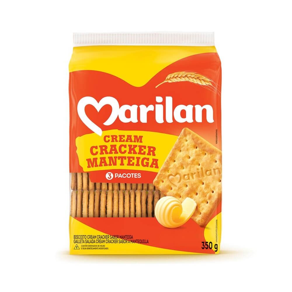 imagem de Biscoito MARILAN CRACKER MANTEIGA 350G