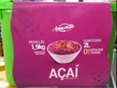 imagem de ACAI NATURAL AMARETTO 1L