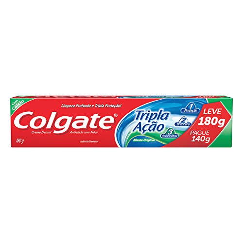 imagem de CREME DENTAL COLGATE TRIPLA Ação P ESPEC 180GR