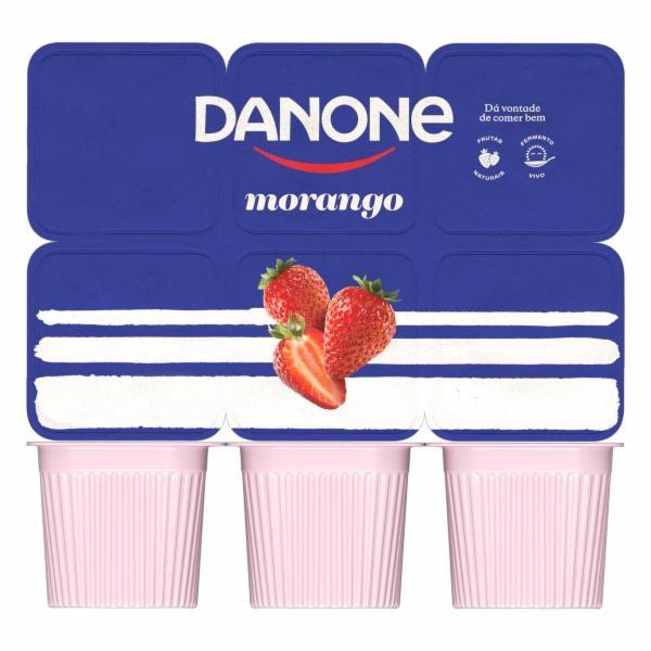 imagem de POLPA DANONE MORANGO 510G