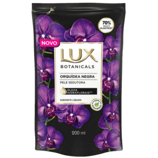 imagem de SABONETE LUX LIQ ORQUIDEA NEGRA REFIL 200ML