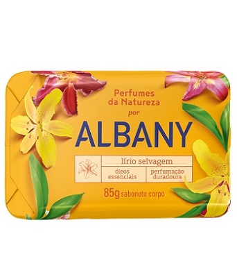 imagem de SABONETE ALBANY SUAVE LIRIO SELVAGEM 85G