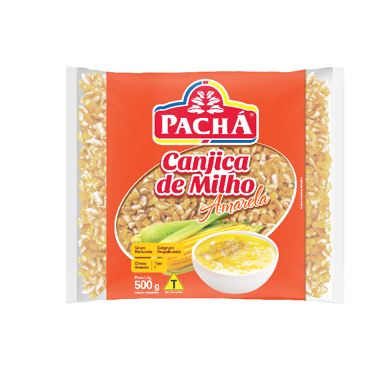 imagem de CANJICA AMARELA PACHA 500GR