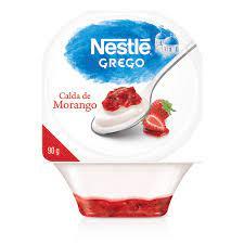 imagem de IOGURTE Nestlé GREGO CALDA DE MORANGO 90GR