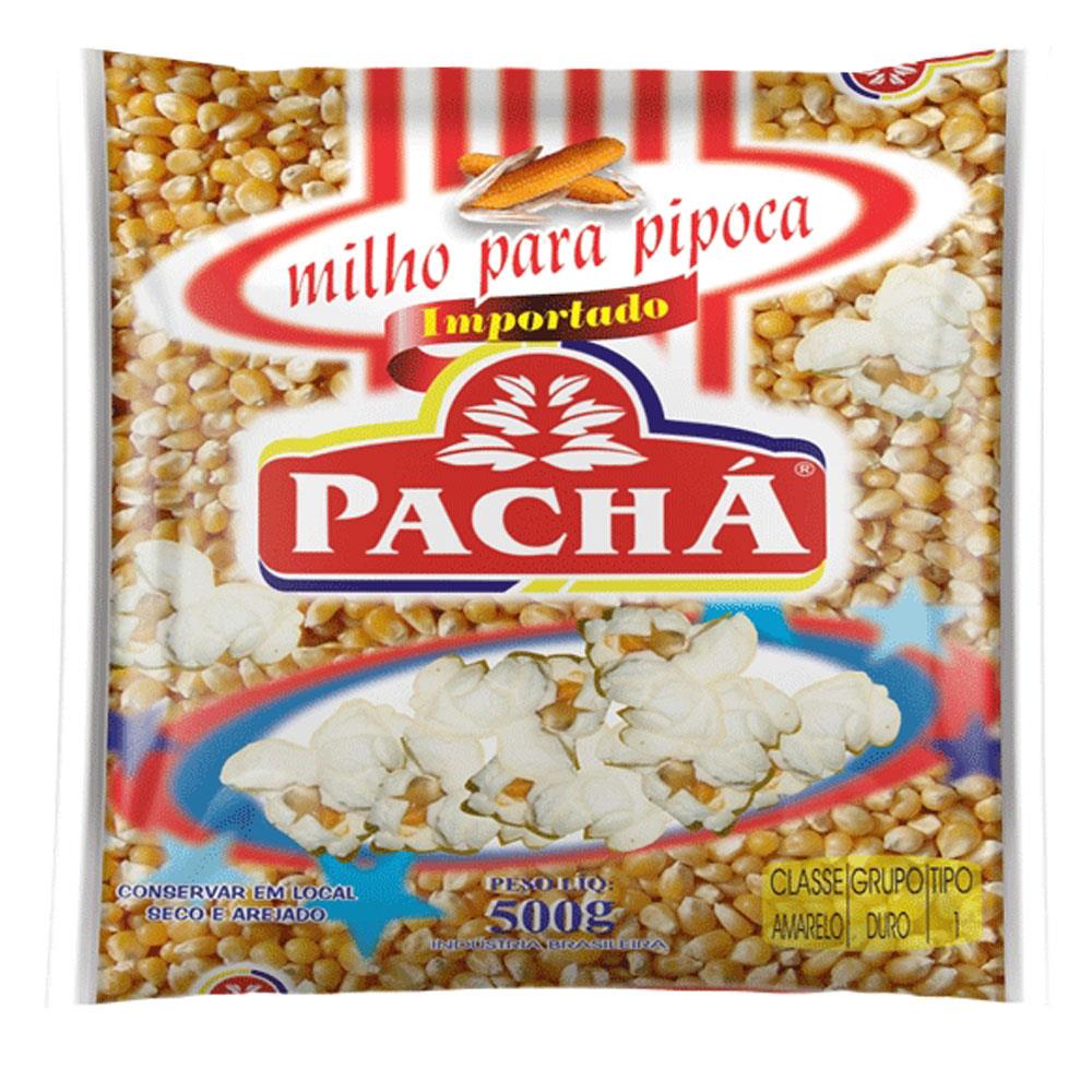 imagem de MILHO DE PIPOCA PACHA PREMIUM 500G