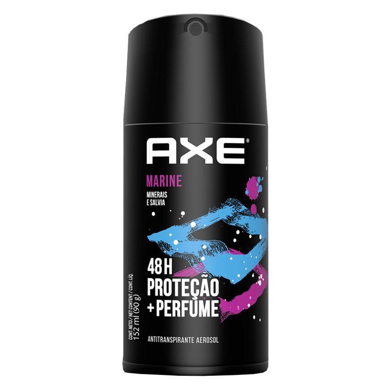 imagem de DESOD AXE AEROSOL MARINE 152ML