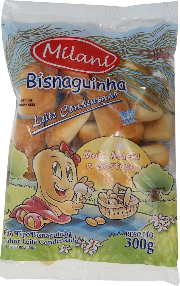 imagem de PAO BISNAGUINHA LEITE COND MILANI 250G