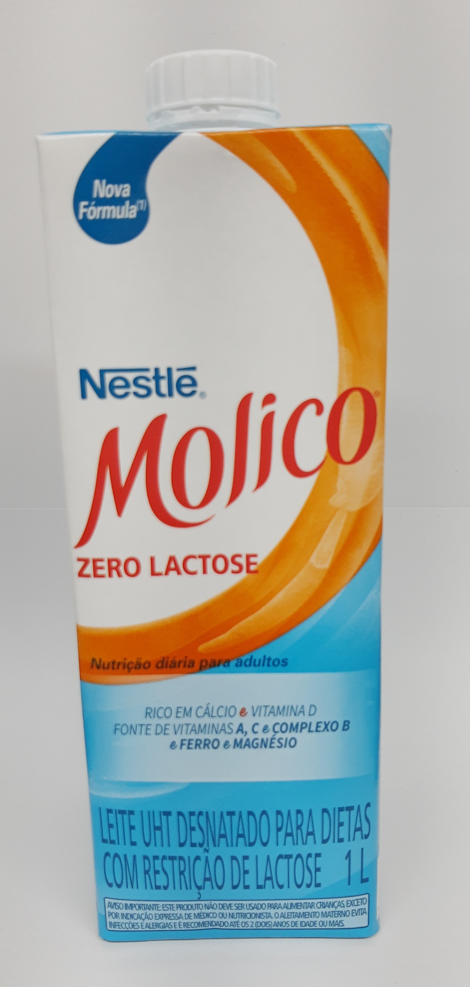 imagem de LEITE MOLICO NESTLE DESNAT ZERO LACTOSE 1L