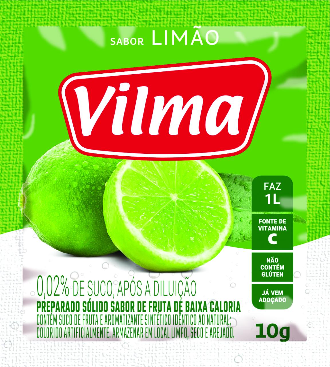 imagem de REFRESCO VILMA Limão 10G