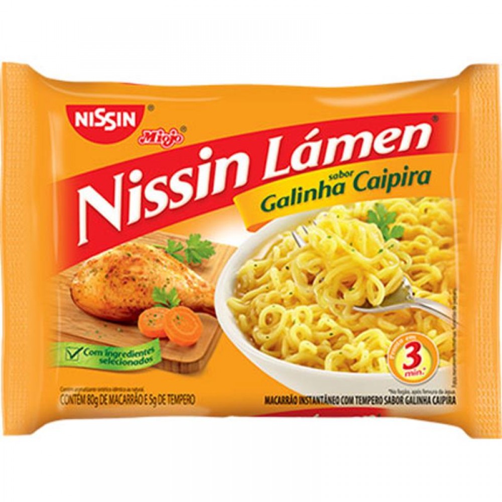 imagem de NISSIN LAMEN GALINHA CAIPIRA 85G