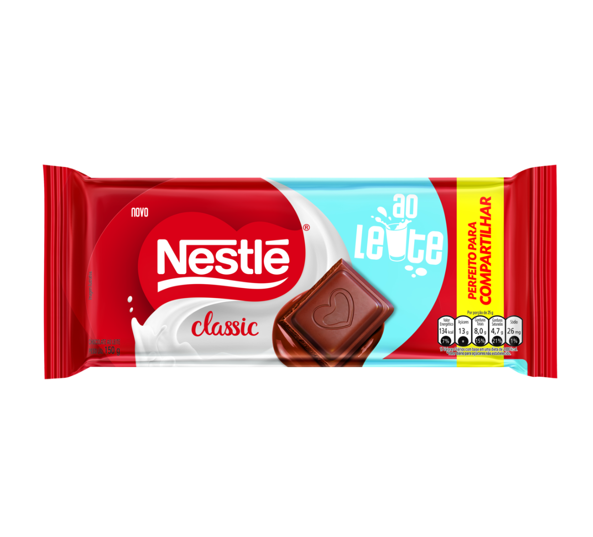 imagem de Nestlé CLASSIC AO LEITE 150G