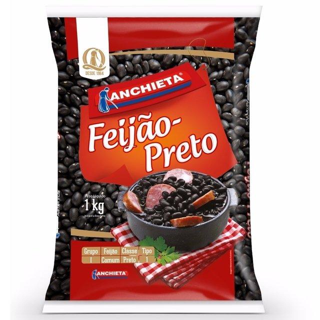 imagem de Feijão ANCHIETA PRETO 1KG