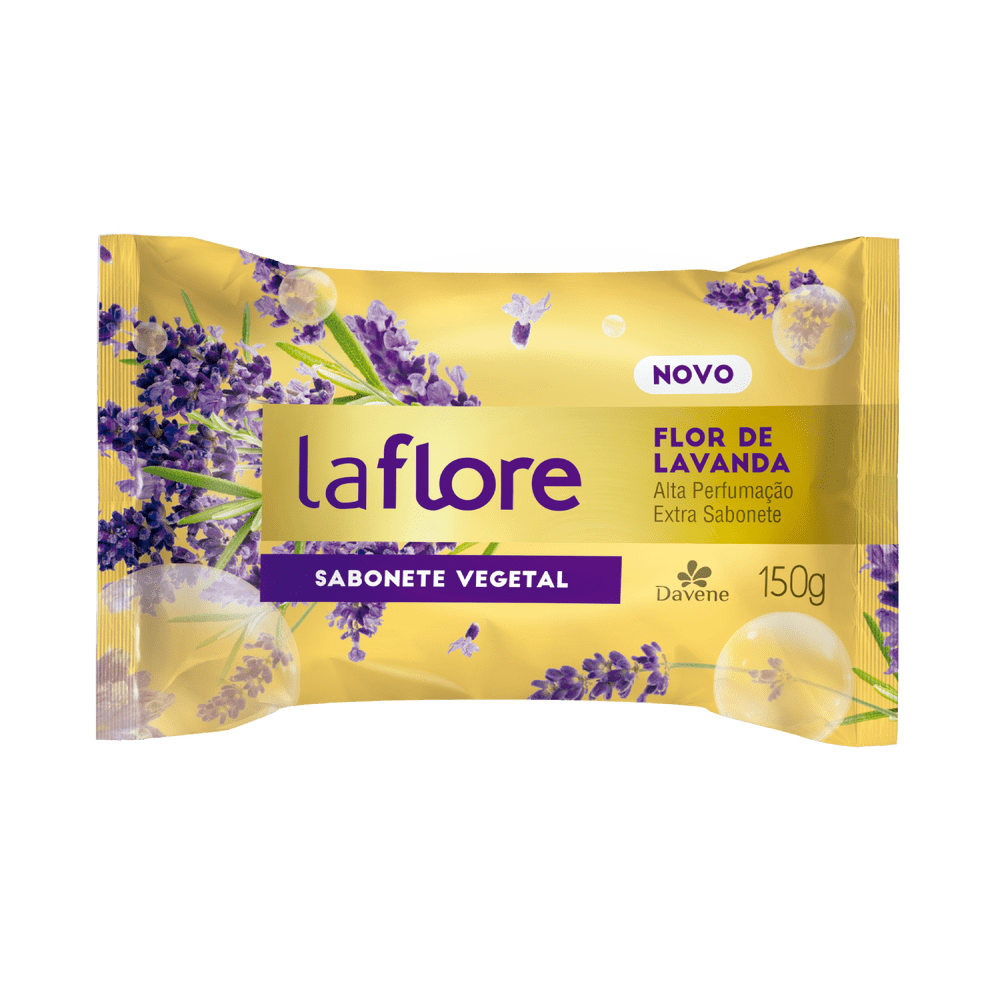 imagem de SAB LA FLORE DAVENE FLOR DE LAVANDA 150G