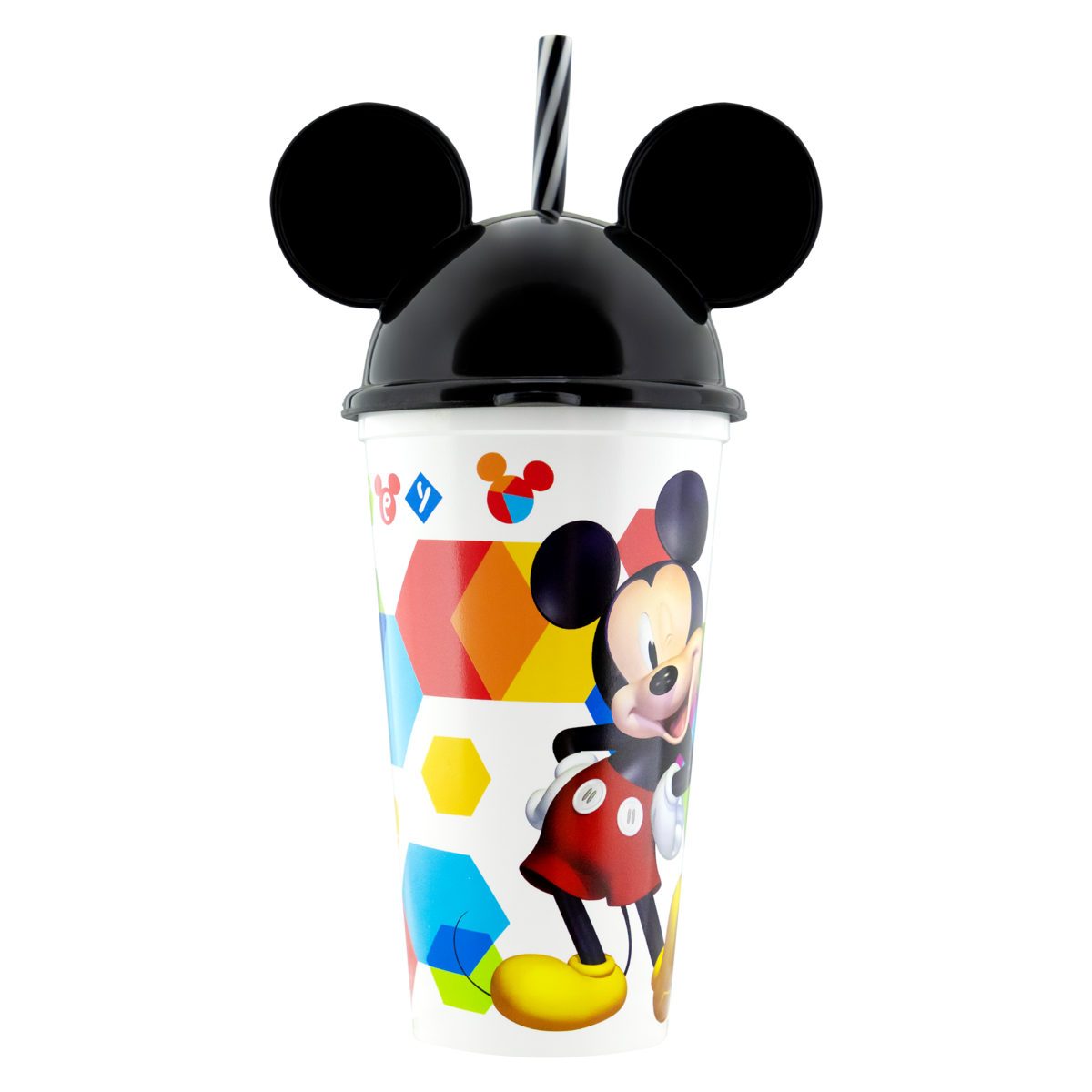 imagem de COPO CANUDO 500ML com ORELHA MICKEY 6823