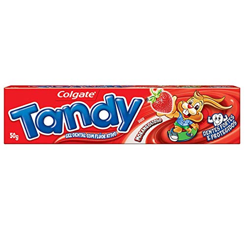 imagem de CREME DENTAL TANDY INFANTIL MORANGO 50G