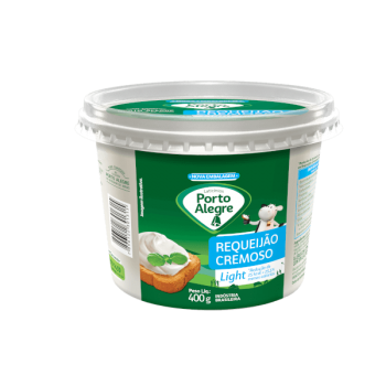 imagem de REQUEIJAO PORTO ALEGRE CREMOSO LIGHT 400G