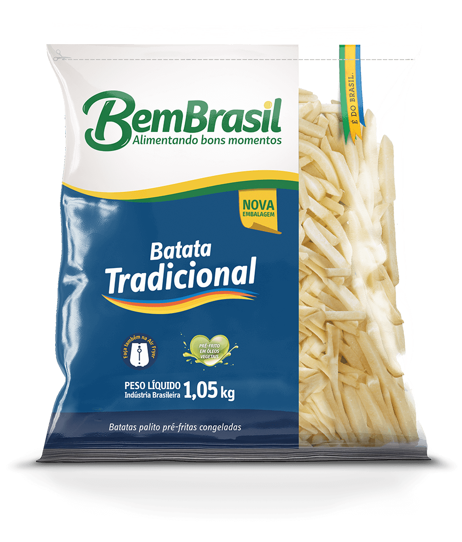 imagem de BATATA BEMBRASIL CORTE Tradicional 1,5KG