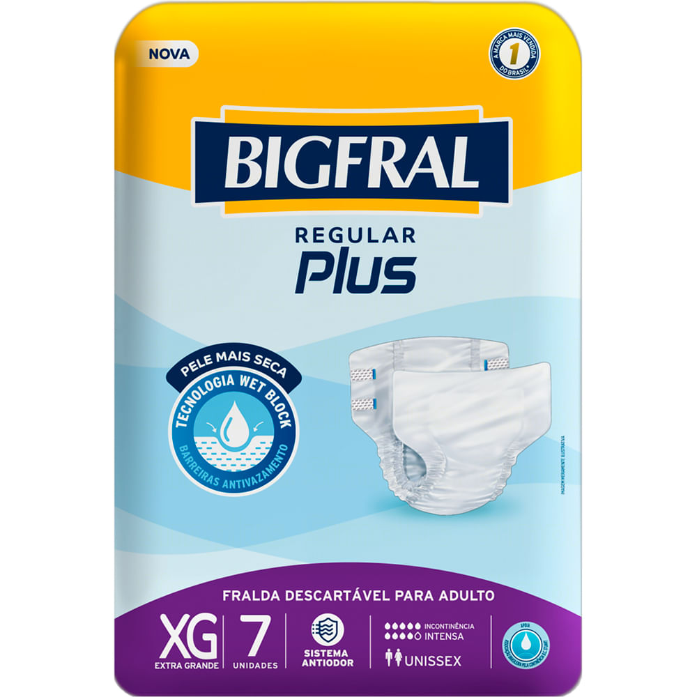 imagem de FRALDA BIGFRAL PLUS REGULAR com 7