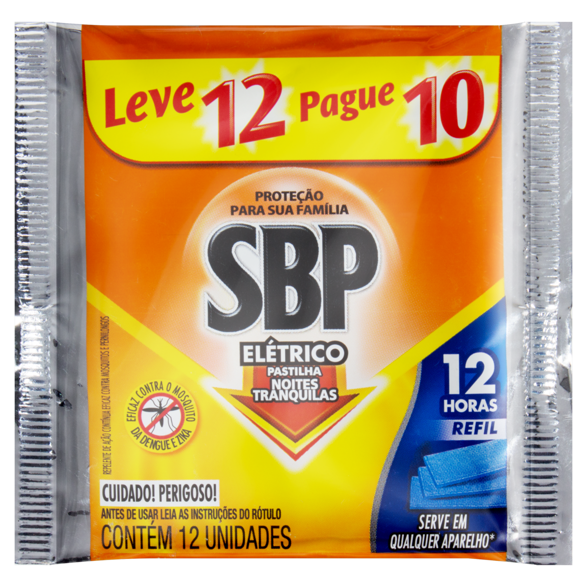 imagem de SBP ELETRICO PASTILHA REFIL L12P10