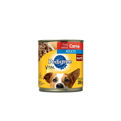 imagem de PEDIGREE ADULTO CARNE LATA 280G