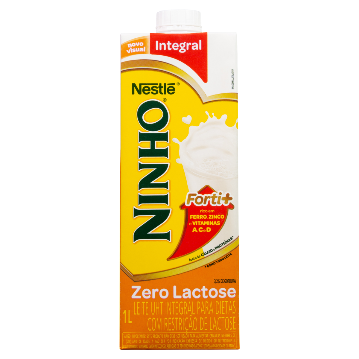 imagem de LEITE NINHO ZERO LACTOSE 1L