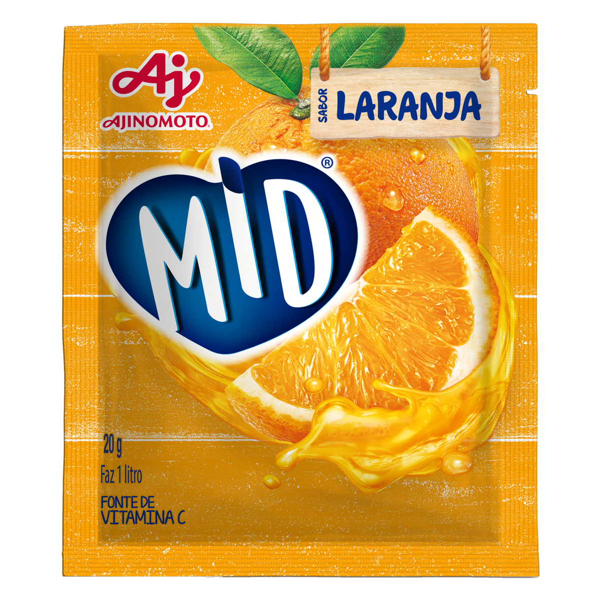 imagem de REFRESCO MID LARANJA 20GRS