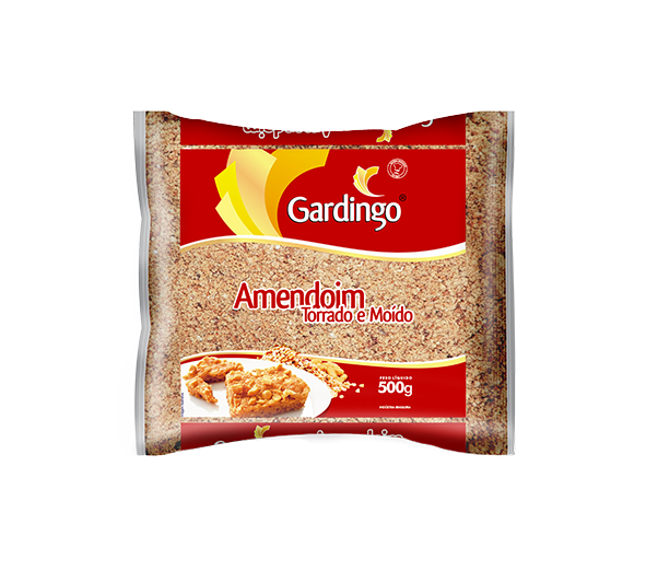 imagem de AMENDOIM GARDINGO TORRADO E MOIDO 500G