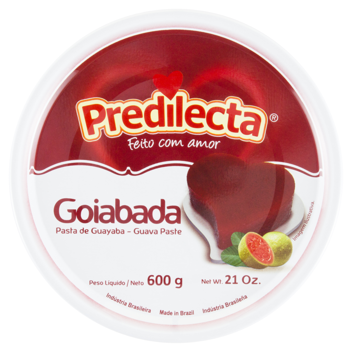 imagem de GOIABADA PREDILECTA LATA 600GR