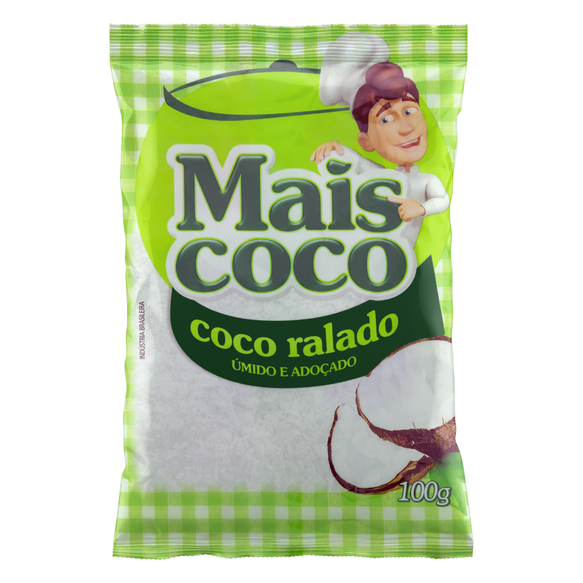 imagem de COCO RALADO MAIS COCO UMIDO 100GR