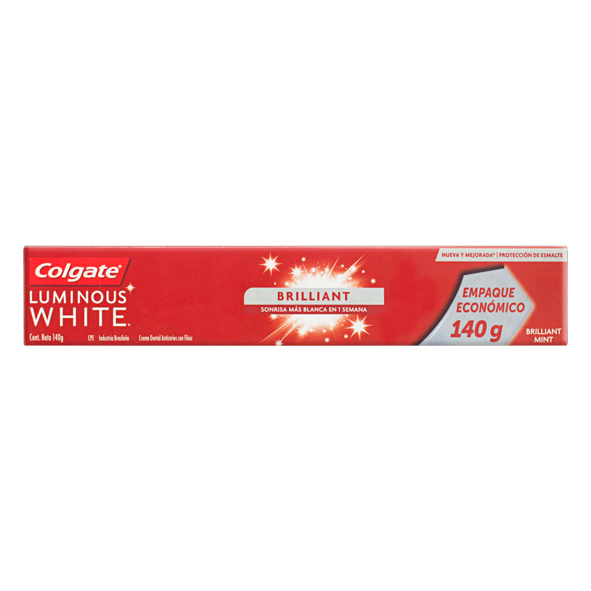 imagem de CREME DENTAL COLGATE LUMINOUS WH BRILHANTE 140GR