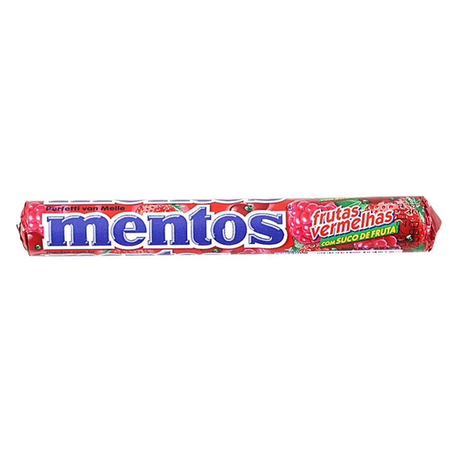 imagem de BALA MENTOS STICK FRUTAS vermelho DP 38G