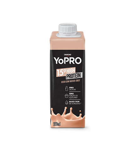 imagem de BEBIDA UHT YOPRO COCO/BATATA DOCE 250ML