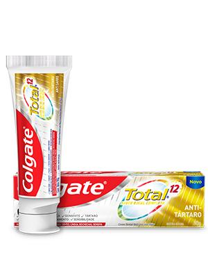 imagem de CREME DENTAL COLGATE TOTAL 12 ANTI TART 90GR