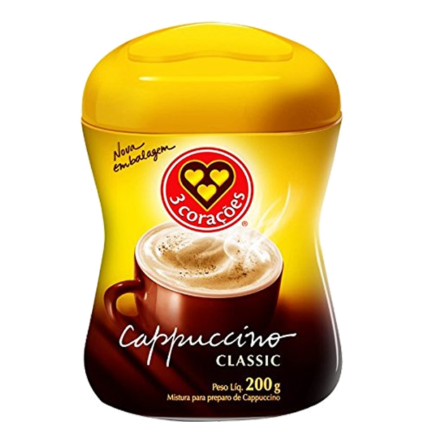 imagem de CAPPUCCINO 3CORACOES CLASSE 200G