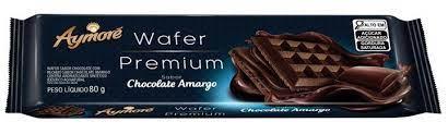 imagem de AYMORE WAFER Chocolate AMARGO 80G ESPECIAL