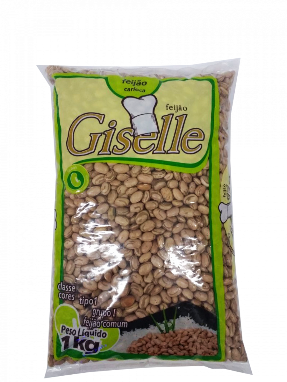 imagem de Feijão GISELLE CARIOCA 1KG