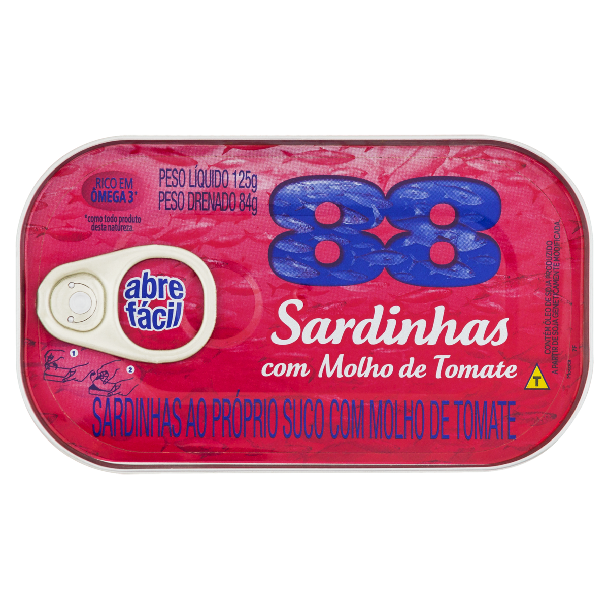 imagem de SARDINHA 88 TOMATE 125G