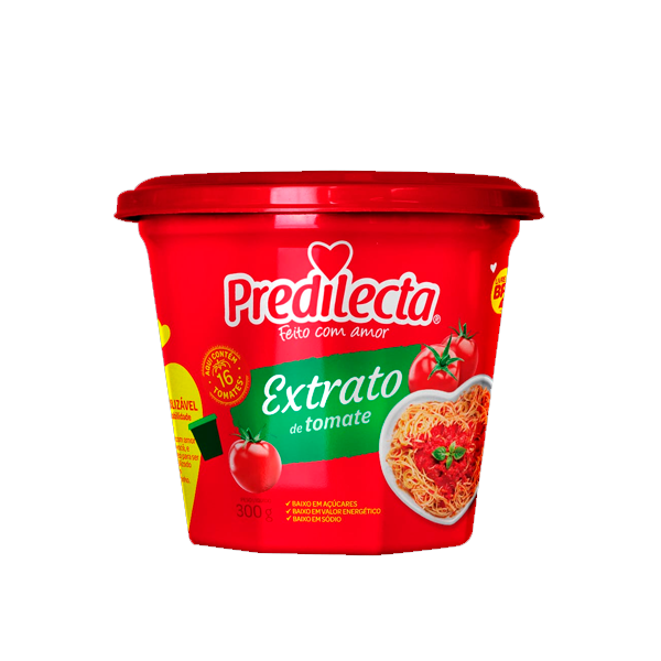 imagem de EXTRATO DE TOMATE PREDILECTA POTE 300GR