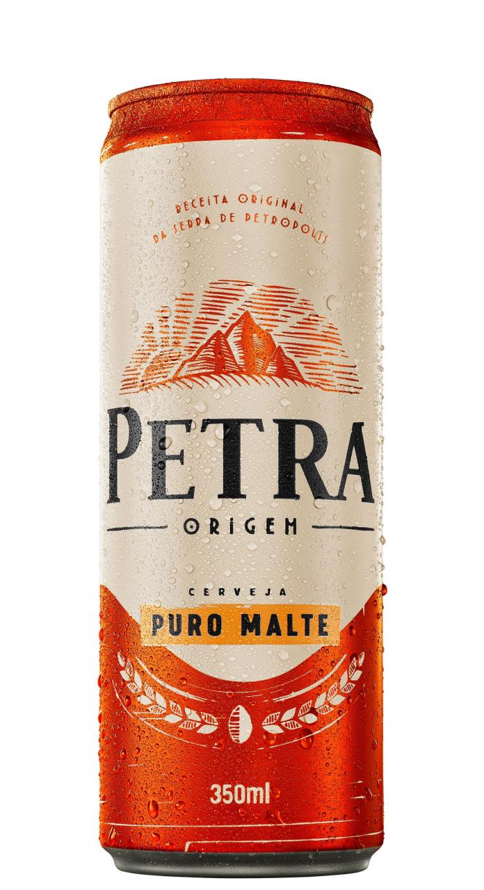 imagem de CERVEJA PETRA PURO MALTE LATA 350ML