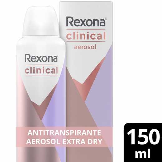 imagem de DESOD REXONA AEROSOL CLINICAL EXRA DRY 91G