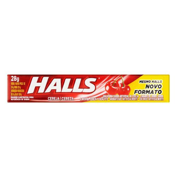 imagem de BALA HALLS CEREJA 28G